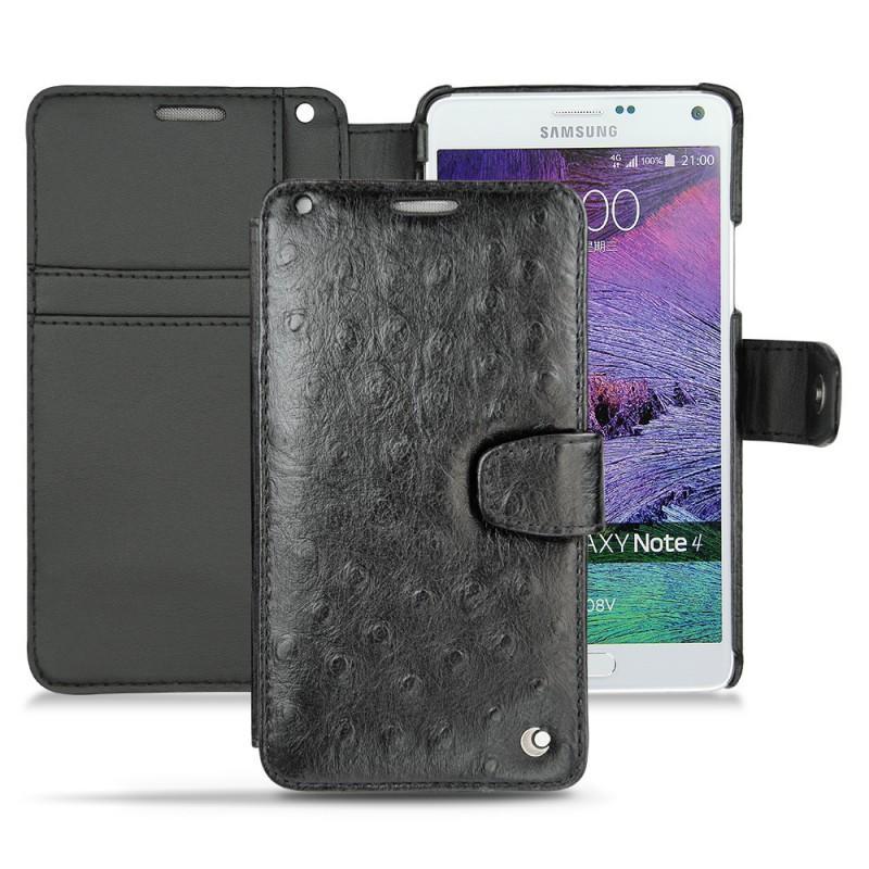 Housse cuir Samsung SM-N910 Galaxy Note 4 