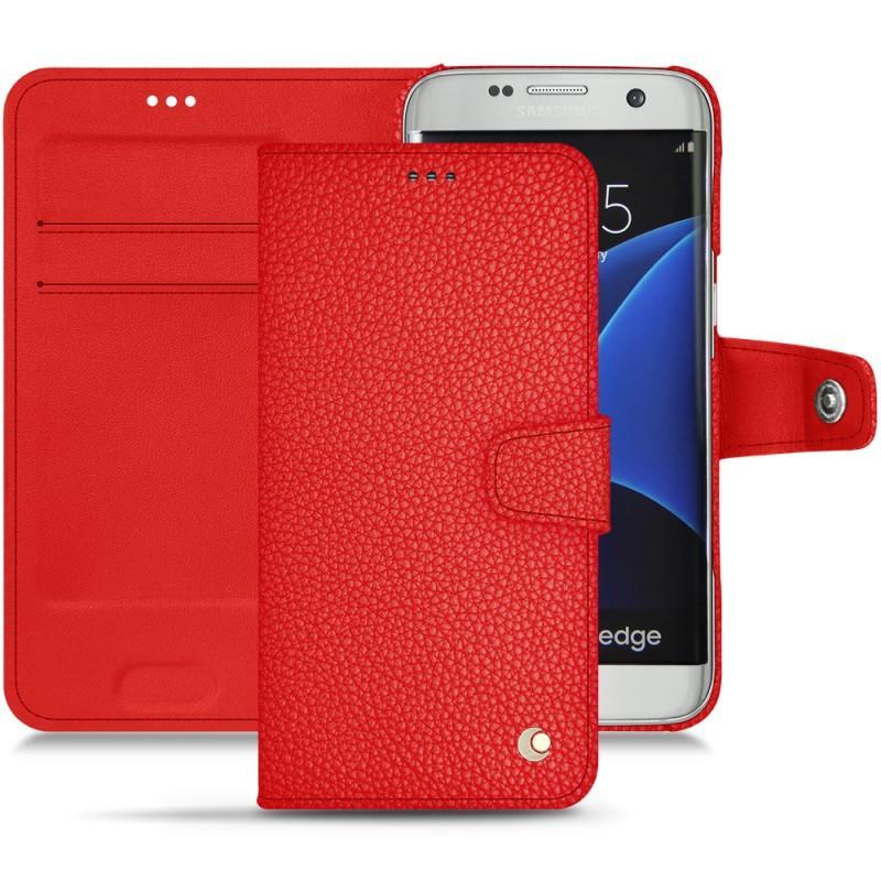 Samsung Galaxy S7 Edge leather case